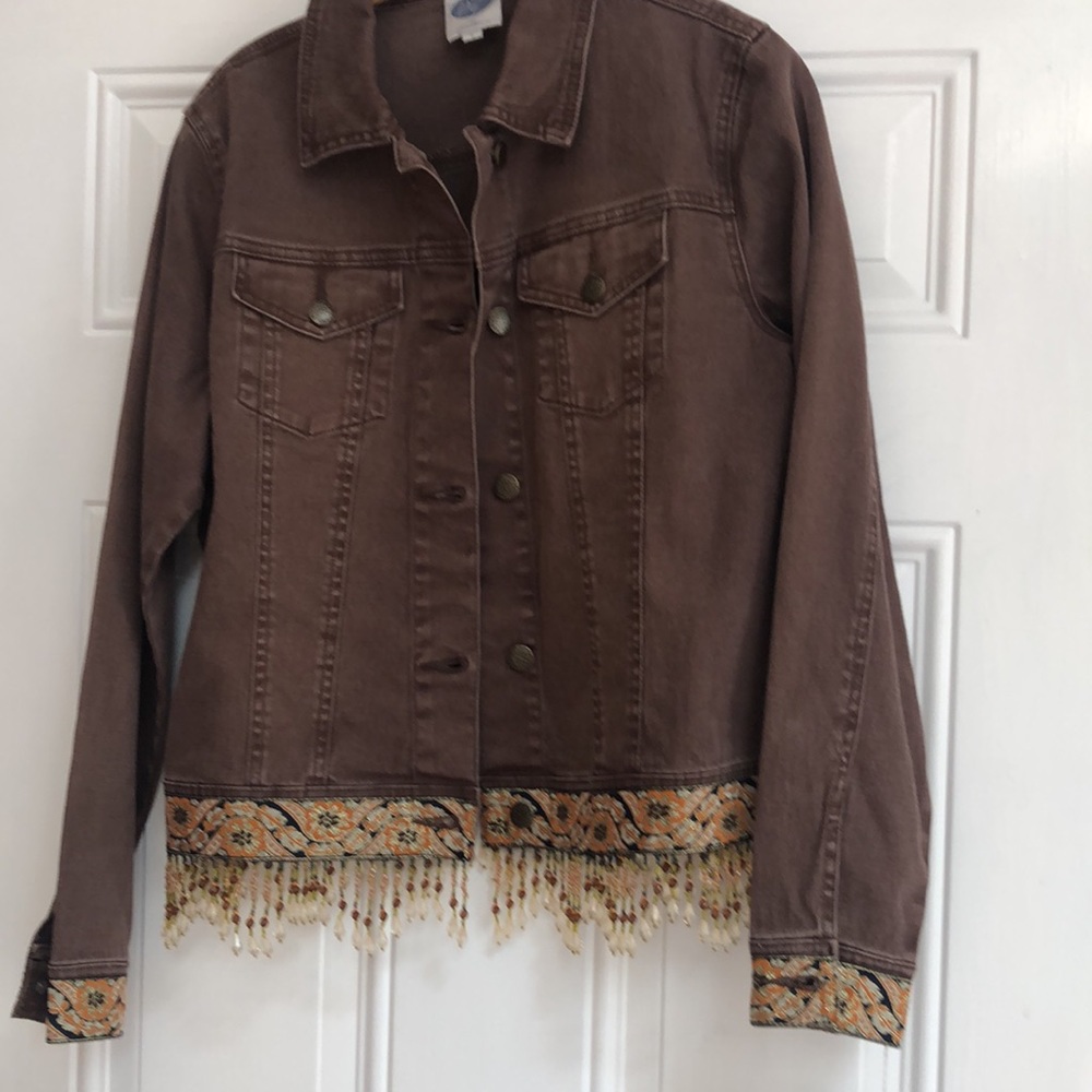 Brand NEW adorable jean jacket